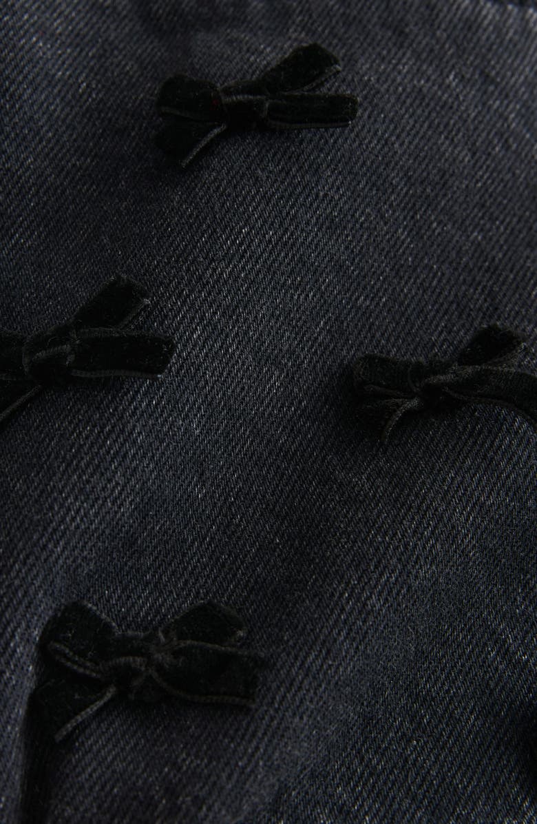 NEXT Kids' Bow Applique Miniskirt, Alternate, color, Grey