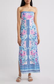 Lilly Pulitzer® Noa Strapless Maxi Dress