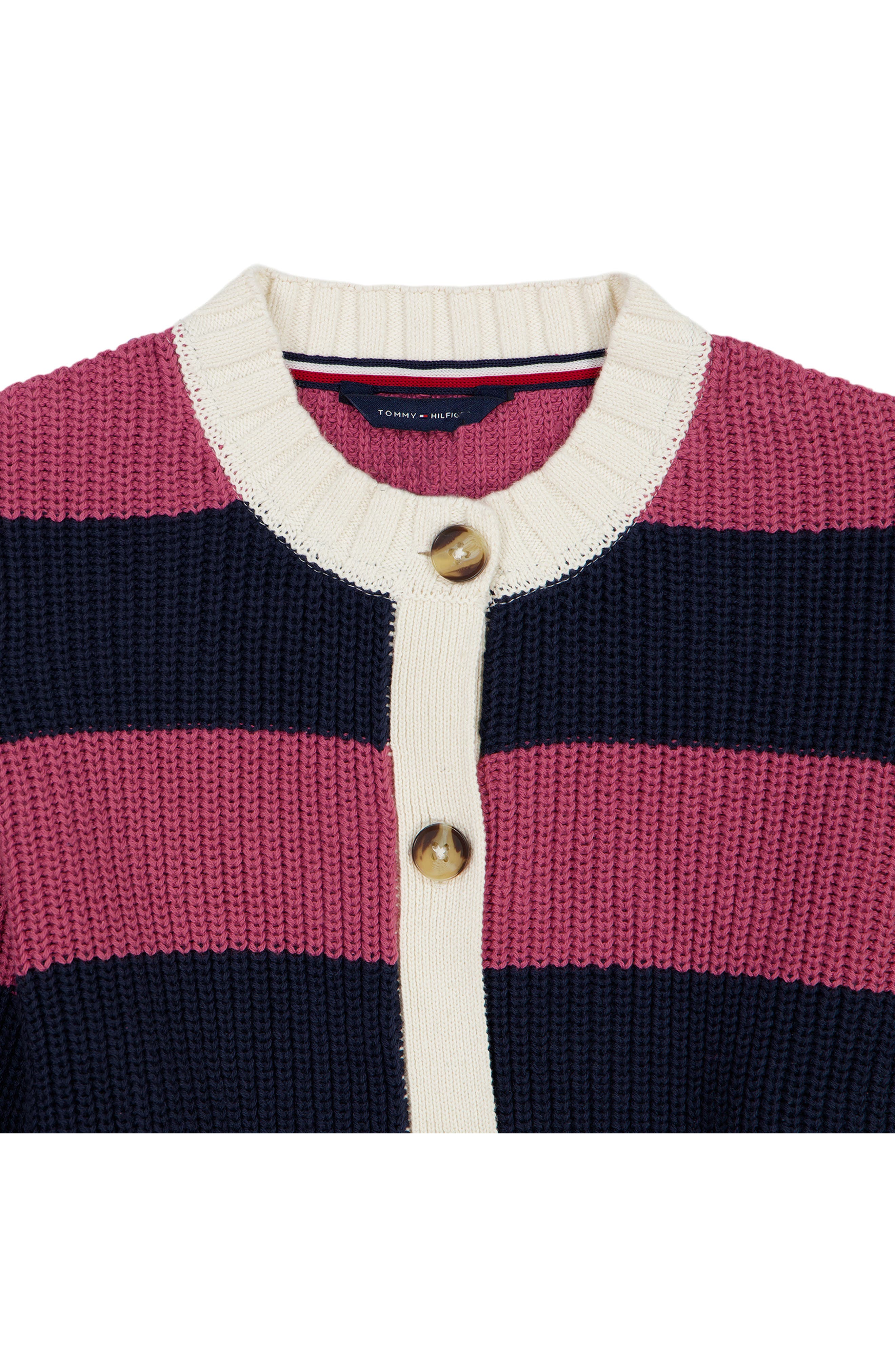 Tommy Hilfiger Kids' Rugby Stripe Cardigan | Nordstromrack