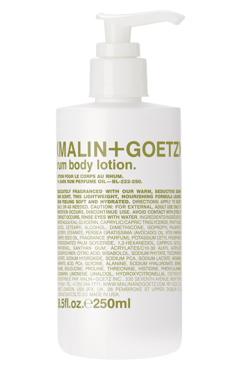 MALIN+GOETZ Dark Rum Body Lotion, Main, color,