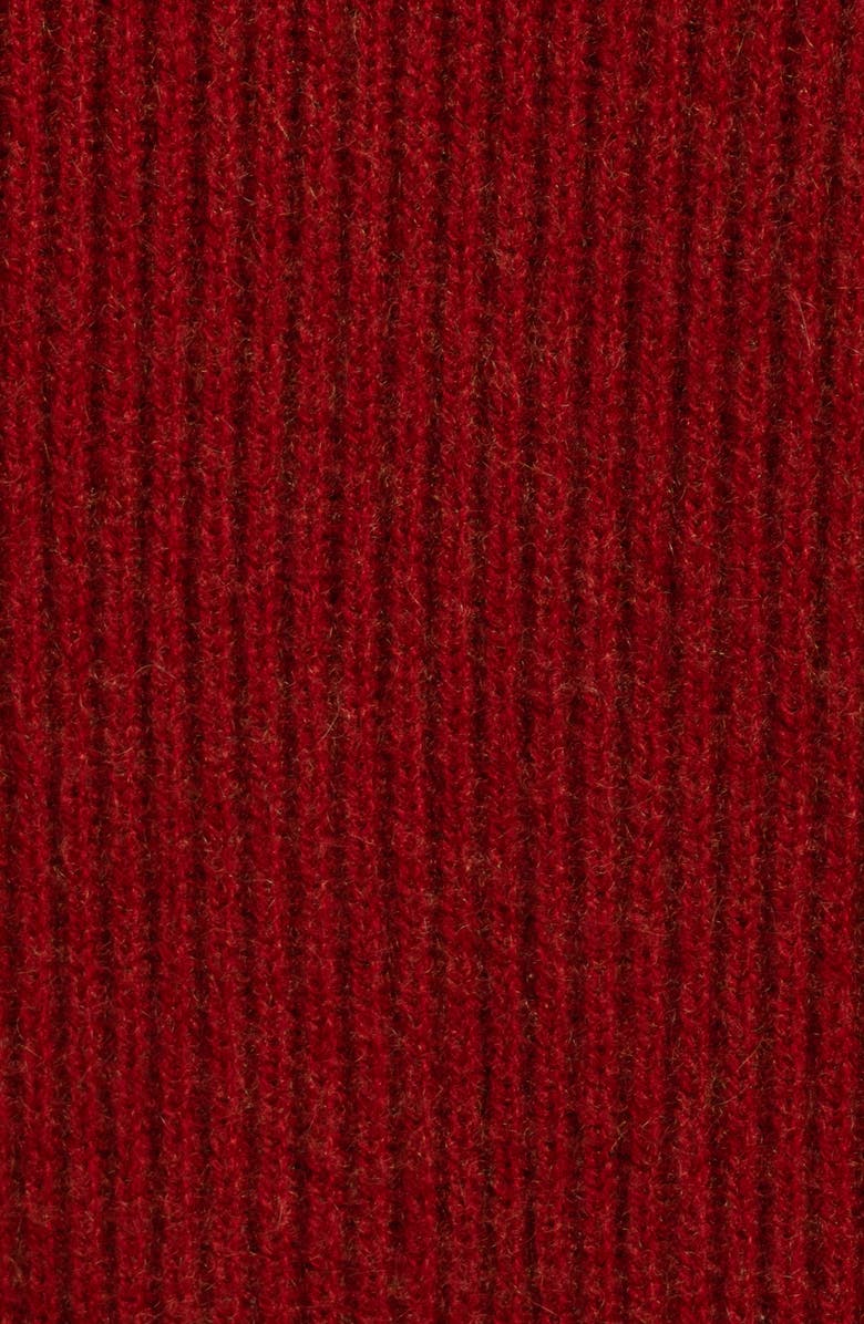 Lorenzo Uomo Ribbed Wool & Cashmere Hoodie, Alternate, color, 