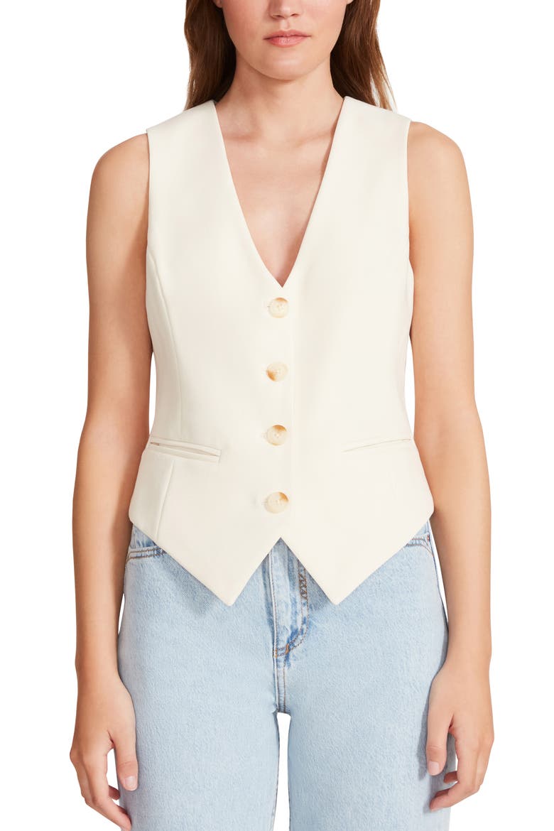 Suit It and Boot It Vest, Main, color, UNBLEACHED