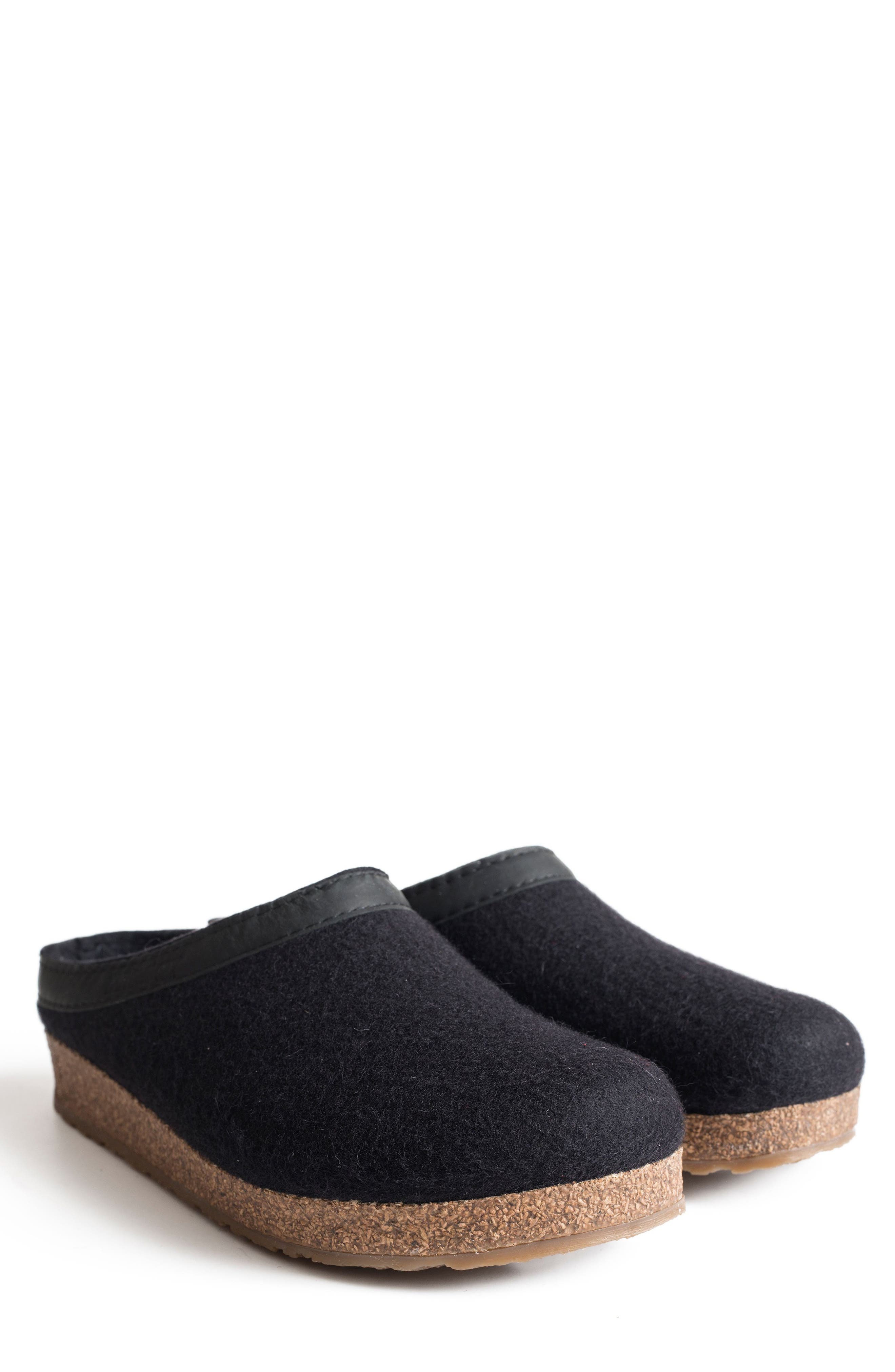 Haflinger Grizzly Clog Slipper, Main, color, 