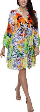 RANEES Cotton Tiered Cover-Up