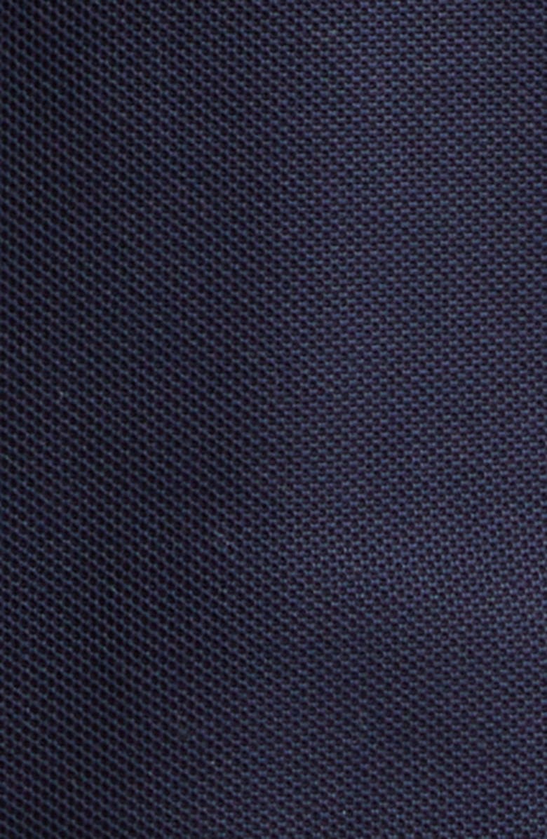 Burberry Eddie EKD Embroidered Cotton Piqué Polo, Alternate, color, Coal Blue