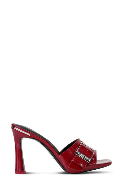 Dkny Clorissa Sandal In Ruby Red