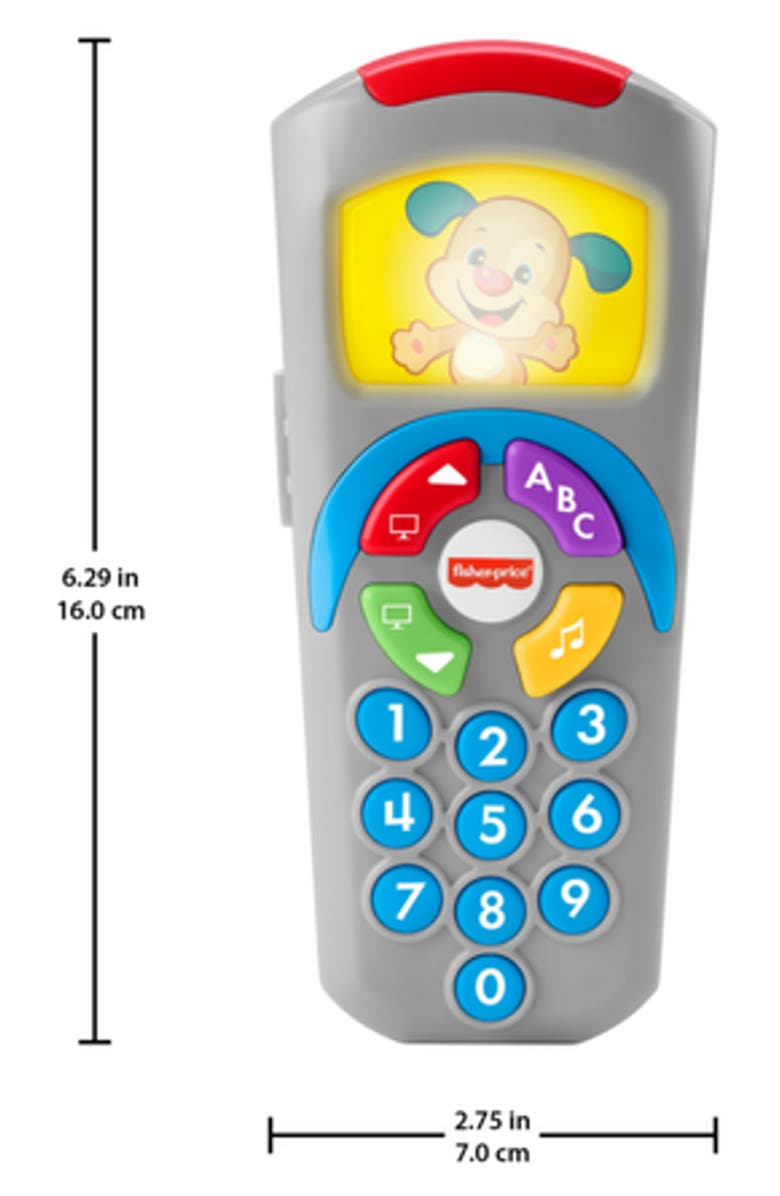 FISHER PRICE Laugh & Learn<sup>®</sup> Puppy's Remote Toy, Alternate, color, 