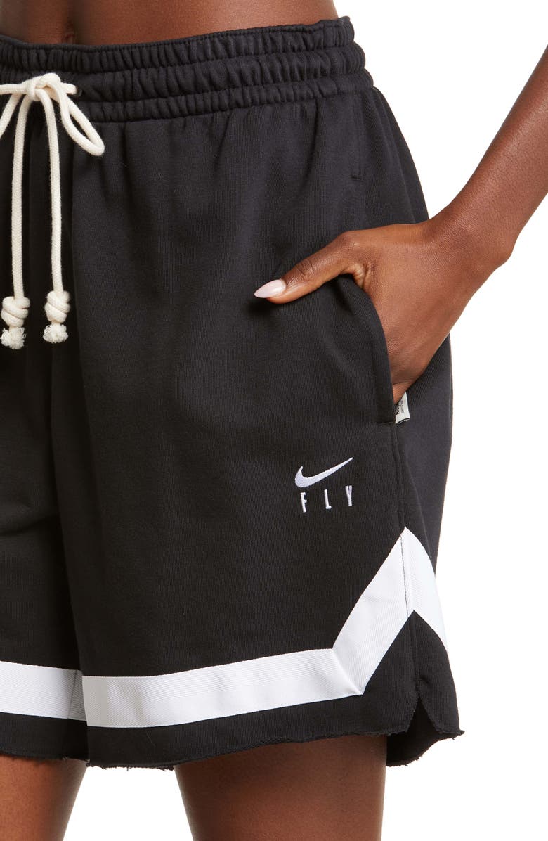 Nike Swooshy Fly Fleece Shorts, Alternate, color, 