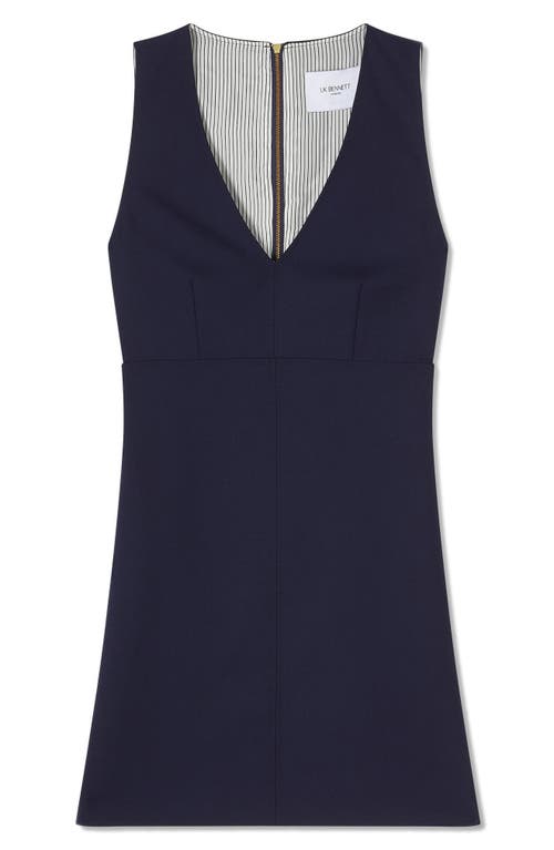 Lk Bennett Mariner Pinafore Dress In Navy