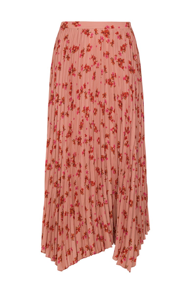 Rebecca Taylor Celeste Skirt, Alternate, color, Persimmon Multi