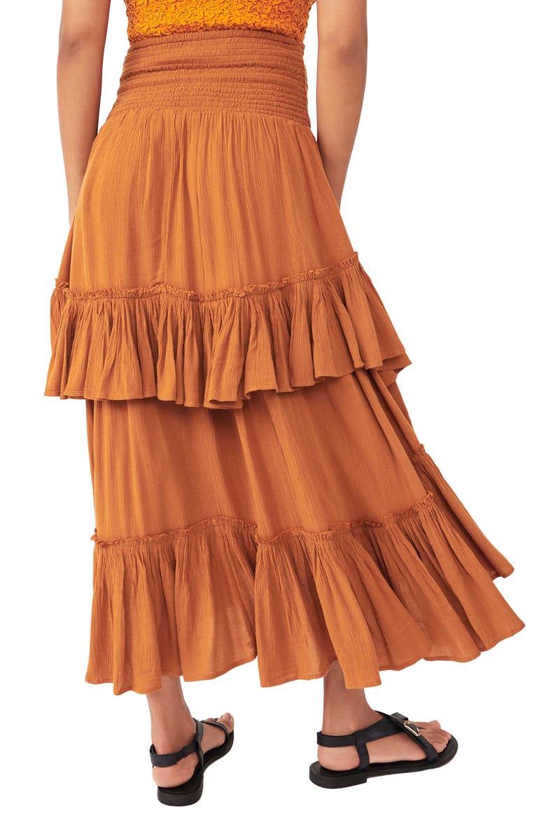 Convertible Maxi Skirt, Alternate, color, TAWNY
