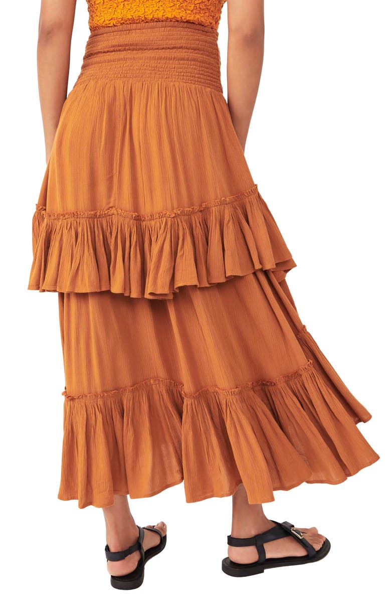 Free People Convertible Maxi Skirt, Alternate, color,