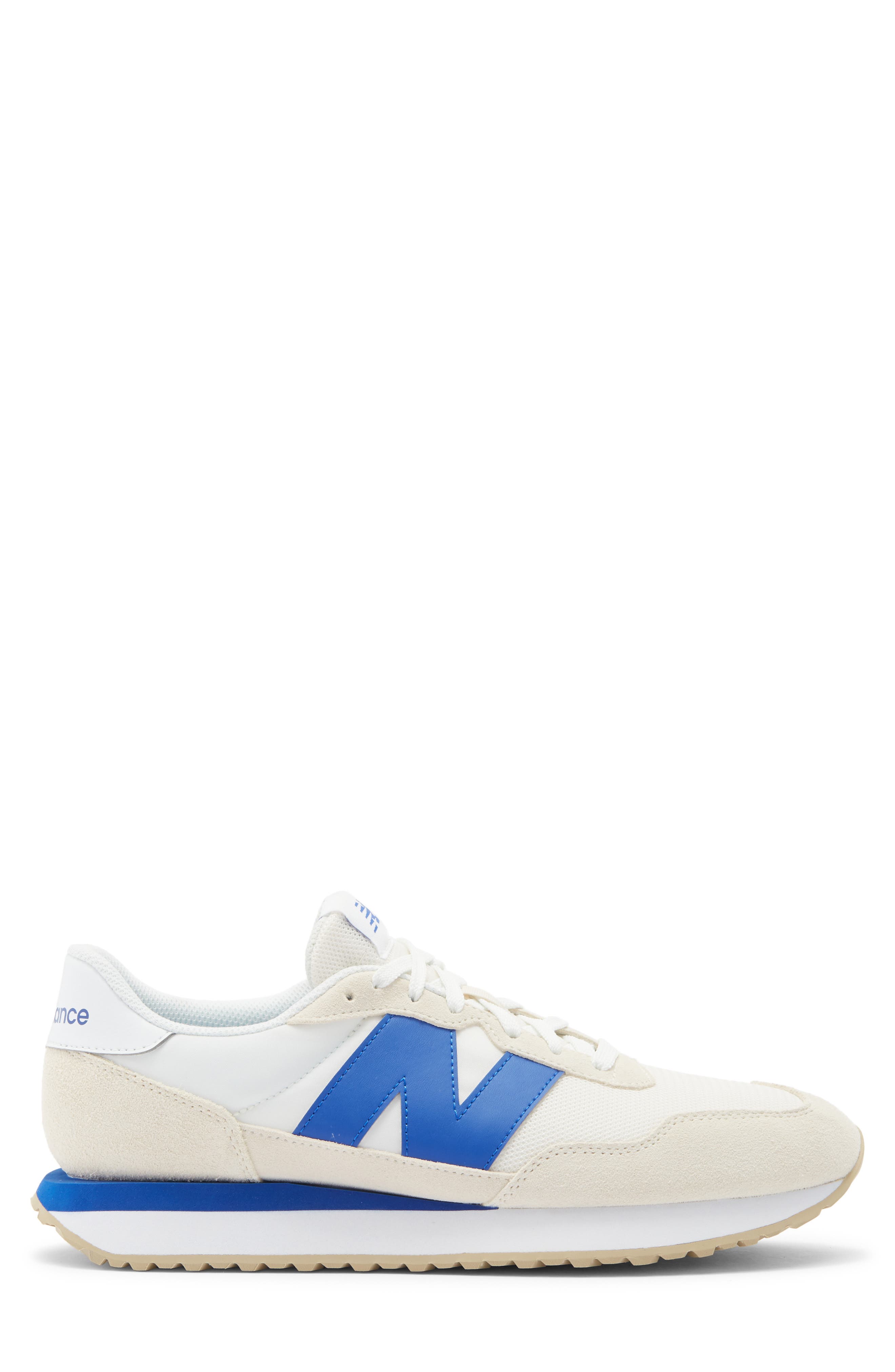 237 Sneaker, Alternate, color, LINEN/ BLUE GEMSTONE
