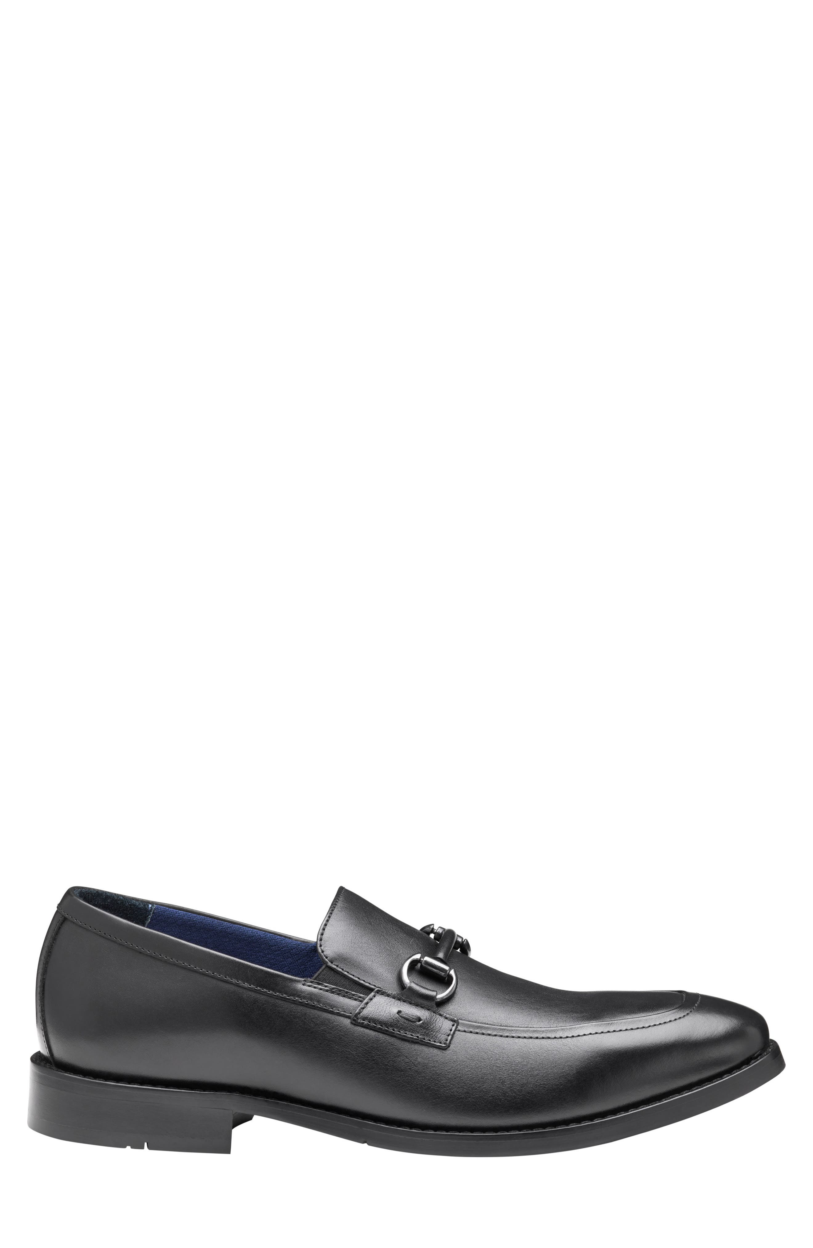 Johnston & Murphy XC Flex Landry Loafer, Alternate, color, Black Full Grain