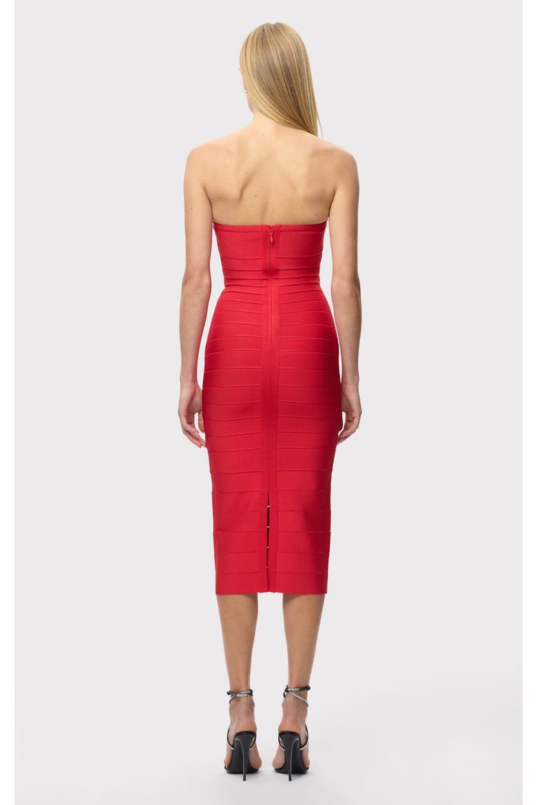 The Cassidy Dress, Alternate, color, CHILI