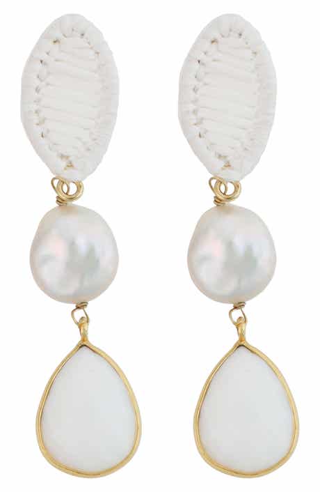 Panacea Linear Drop Earrings