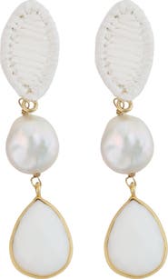 Panacea Linear Drop Earrings