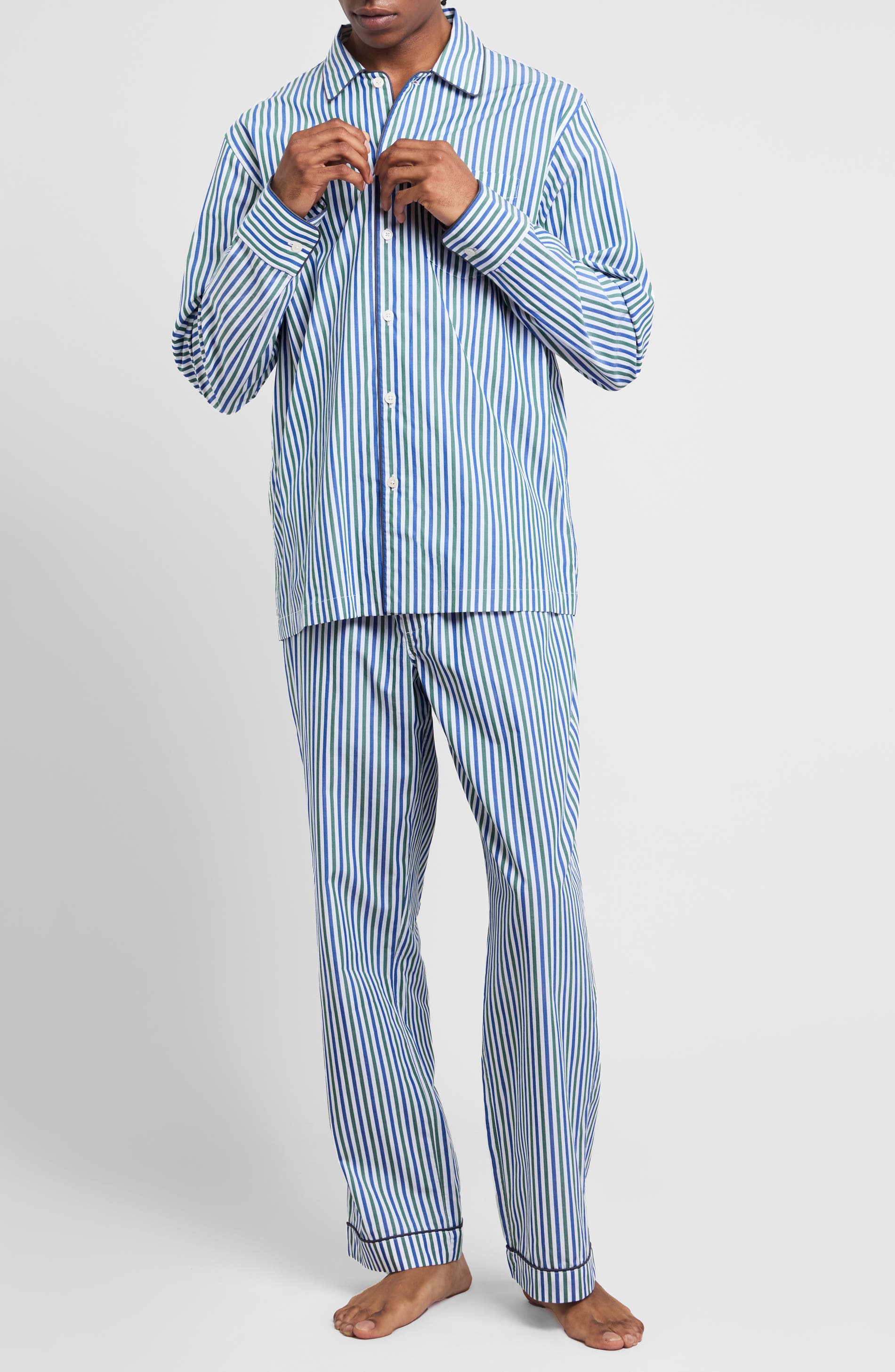 Green & Blue Multistripe