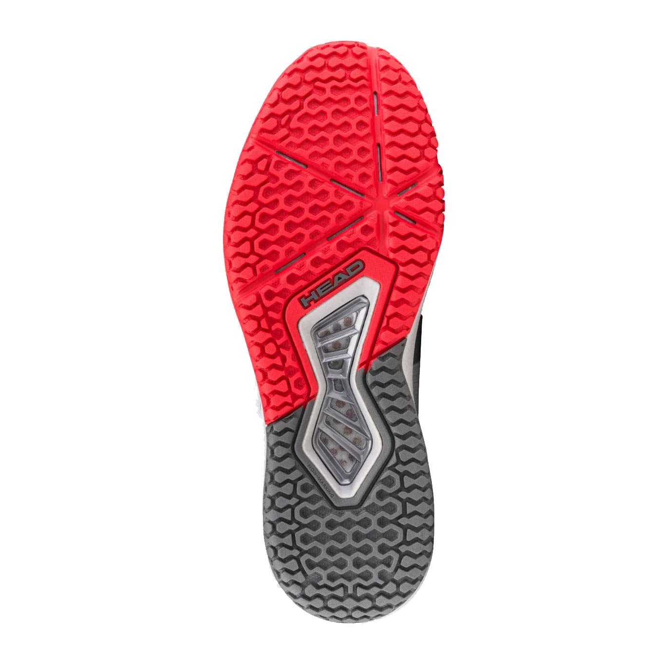 Motion Pro BOA Mens Pickleball Shoes, Alternate, color, Light Grey/Red