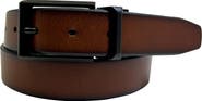 BOCONI Knife Edge Reversible Leather Belt