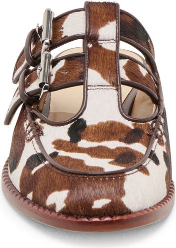 Haydee Double Buckle Mary Jane Mule
