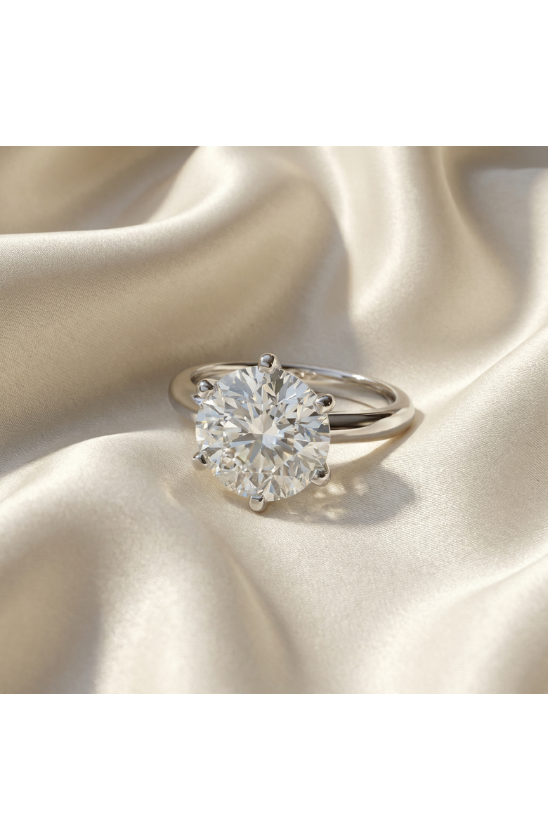 Bliss Diamond 2 1/2 Carat Certified Diamond Solitaire Engagement Ring 14k Gold Lab Grown, Alternate, color, 14K Yellow Gold