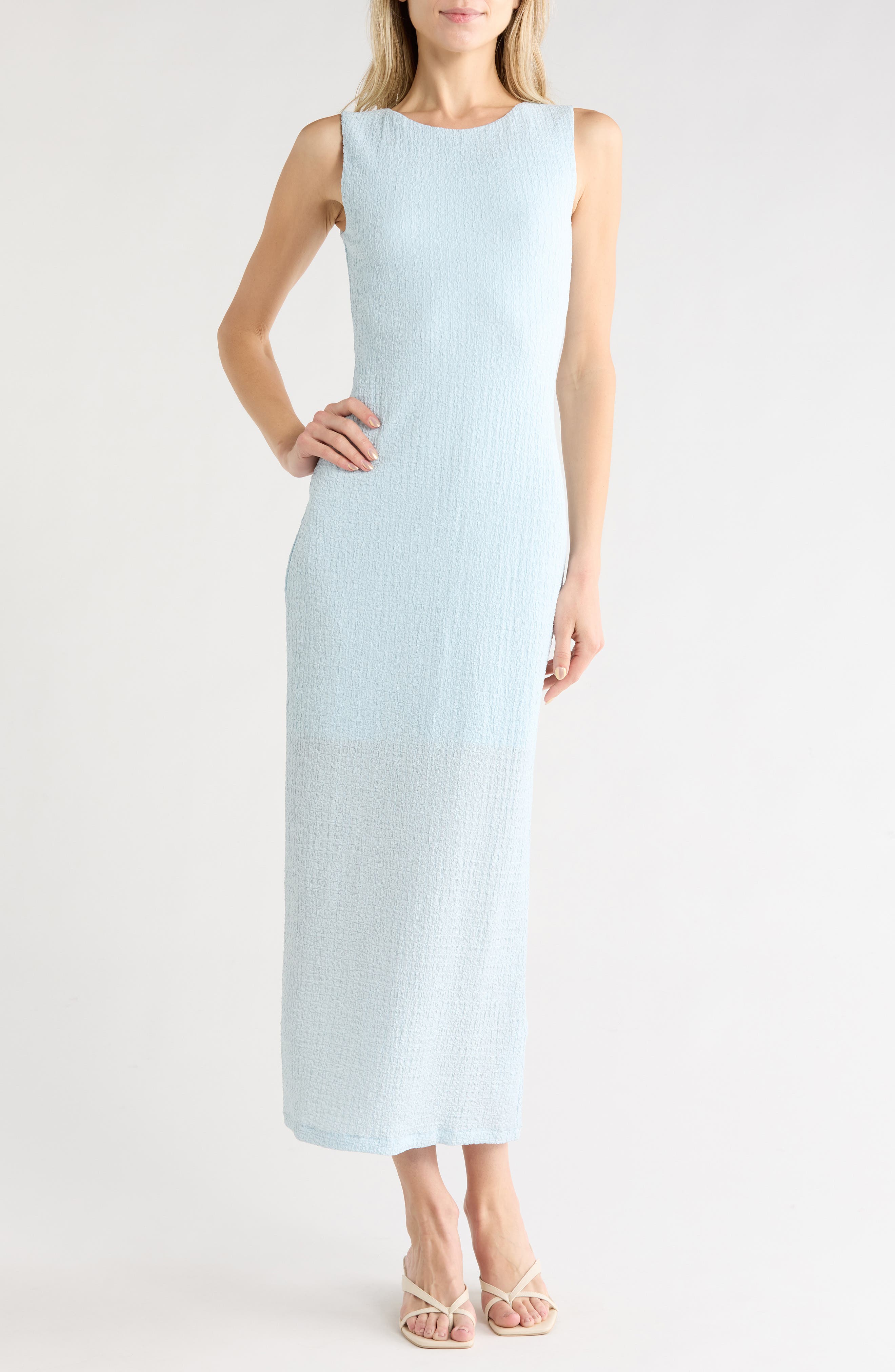 rag & bone Crinkle Midi Dress