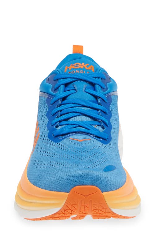 Hoka Bondi 8 Running Shoe In Blue