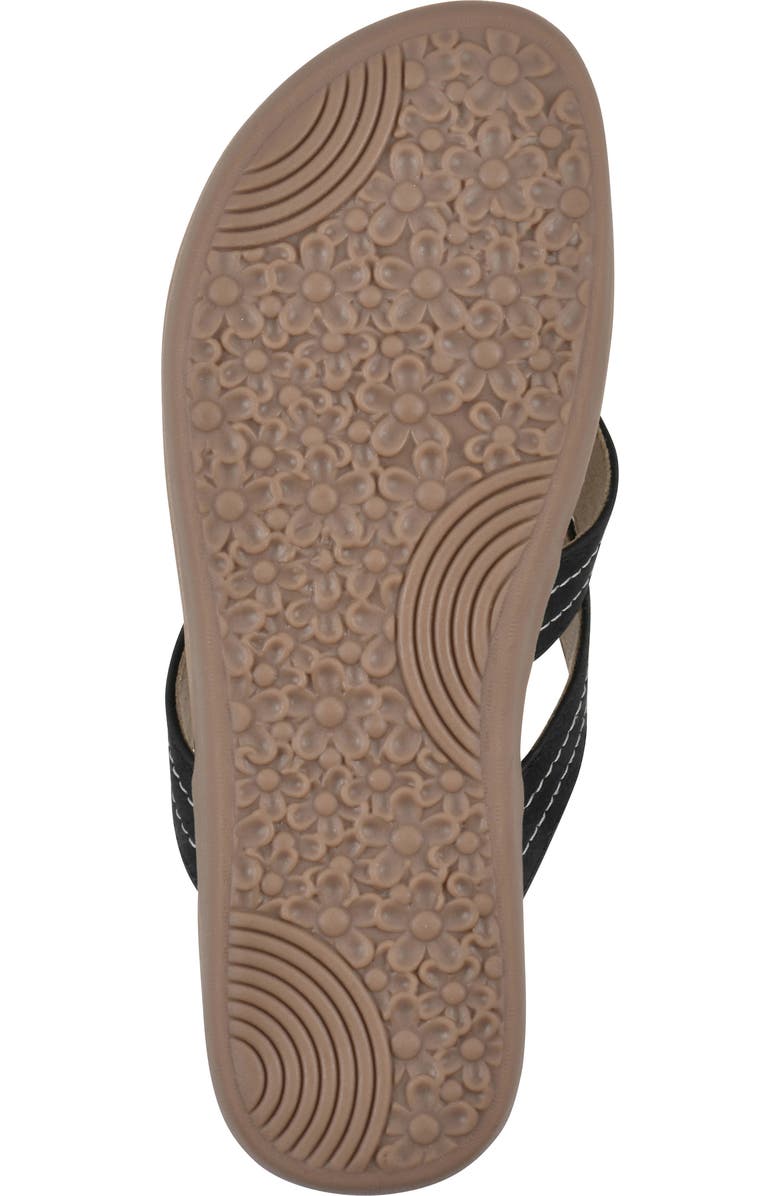 CLIFFS BY WHITE MOUNTAIN Fateful Flip Flop, Alternate, color, Black/ Nubuck