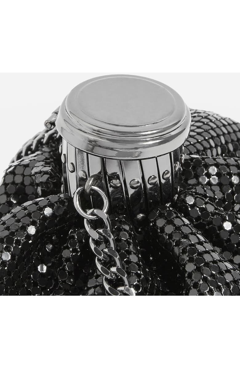 Topshop Chain Mail Pouch Crossbody Bag, Alternate, color,