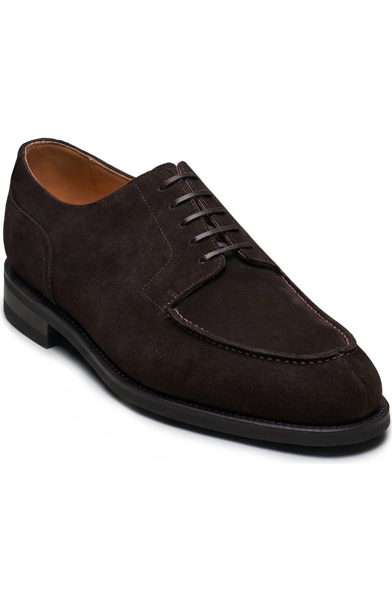 MORJAS The Split Toe Derby, Main, color, Brown Suede