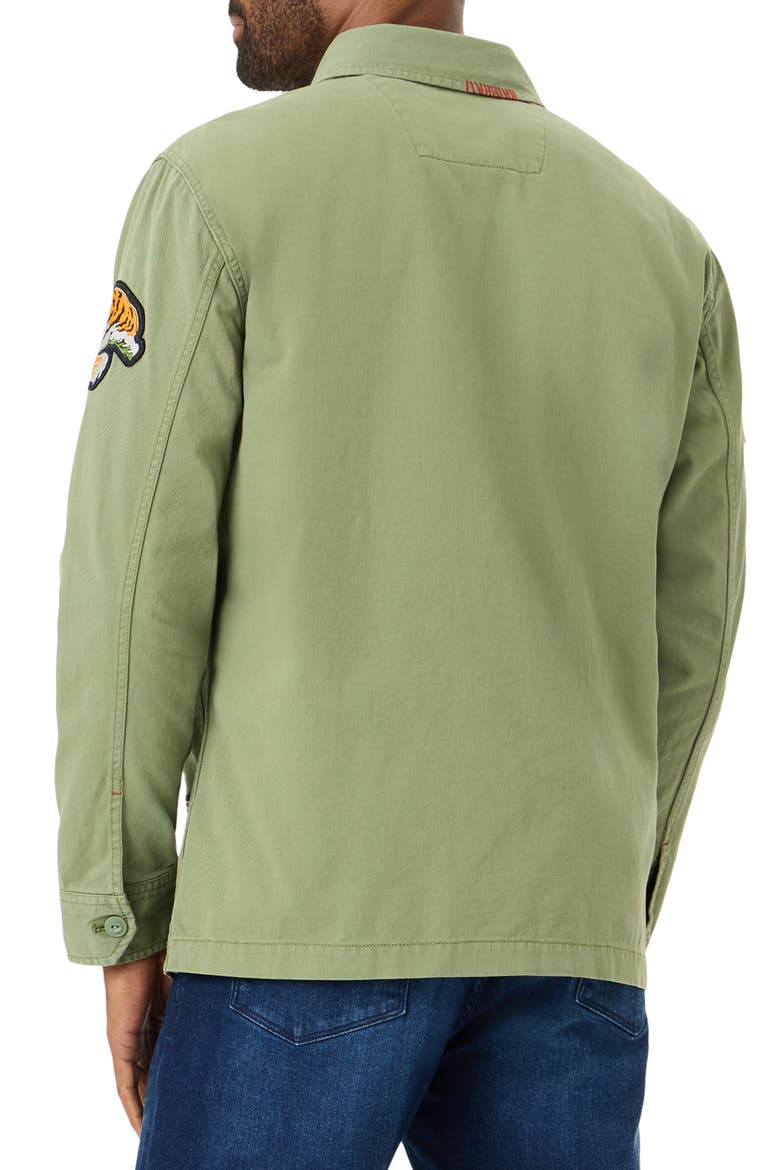 Philly Fighter Utility Jacket, Alternate, color, OLIVE