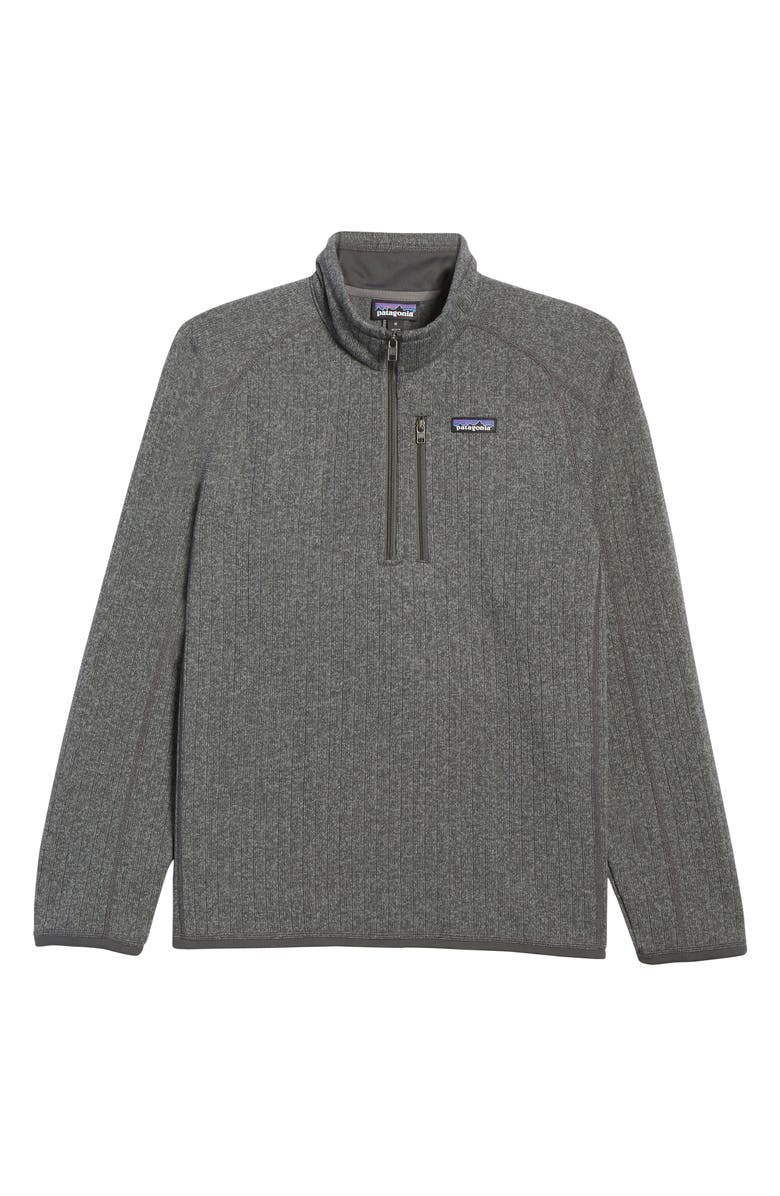 Patagonia Better Sweater Quarter Zip Pullover, Alternate, color, 