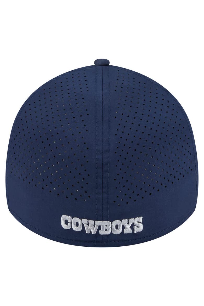 Men's New Era Navy Dallas Cowboys Featherweight Poly Rope Flex 39Thirty Hat, Alternate, color, Navy