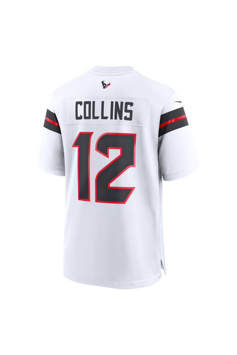 Men's Nike Nico Collins  White Houston Texans Game Jersey, Alternate, color, White
