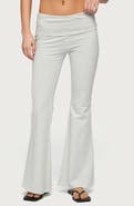 EDIKTED Naomi Foldover Flare Pants