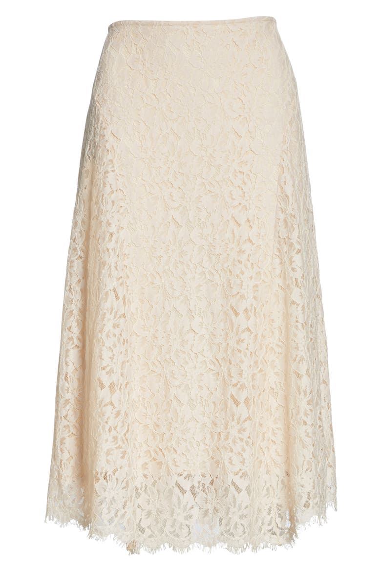 Lace Skirt, Alternate, color, IVORY SHELL