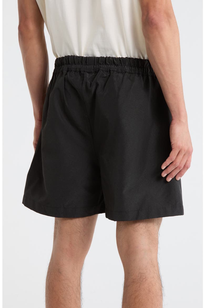 Mud Drawstring Shorts, Alternate, color, BLACK
