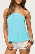 EDIKTED Thayer Beaded Halter Top