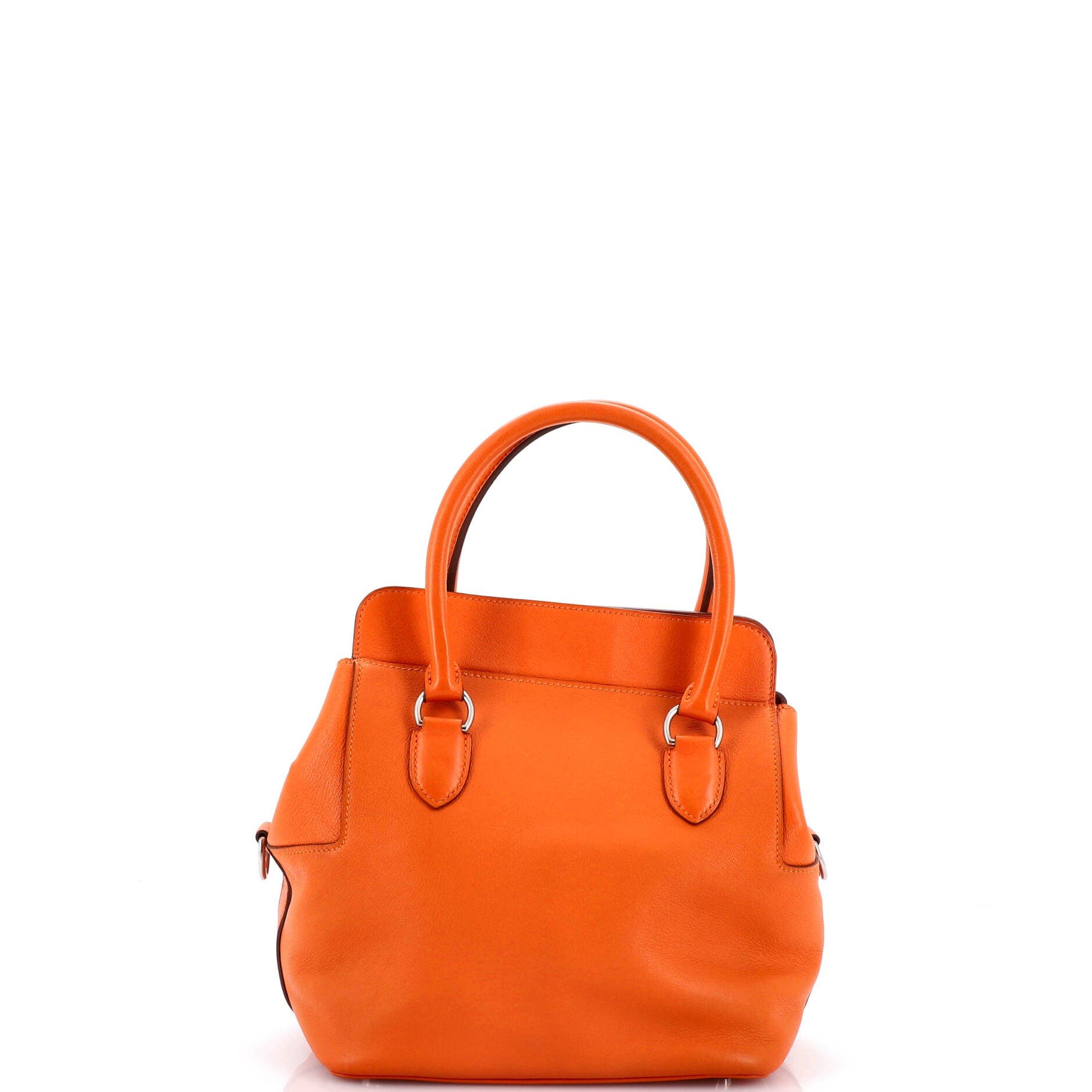 Pre-Owned Hermes Toolbox Bag Swift 20, Alternate, color, Orange H