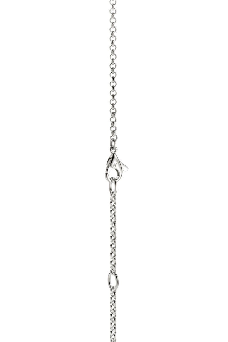 Naga Pendant Necklace, Alternate, color, SILVER