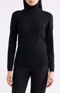 Anne Klein Mini Cable Turtleneck Sweater