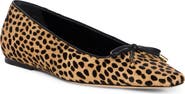 PAIGE Wiley Pointed Toe Genuine Calf Hair Flat