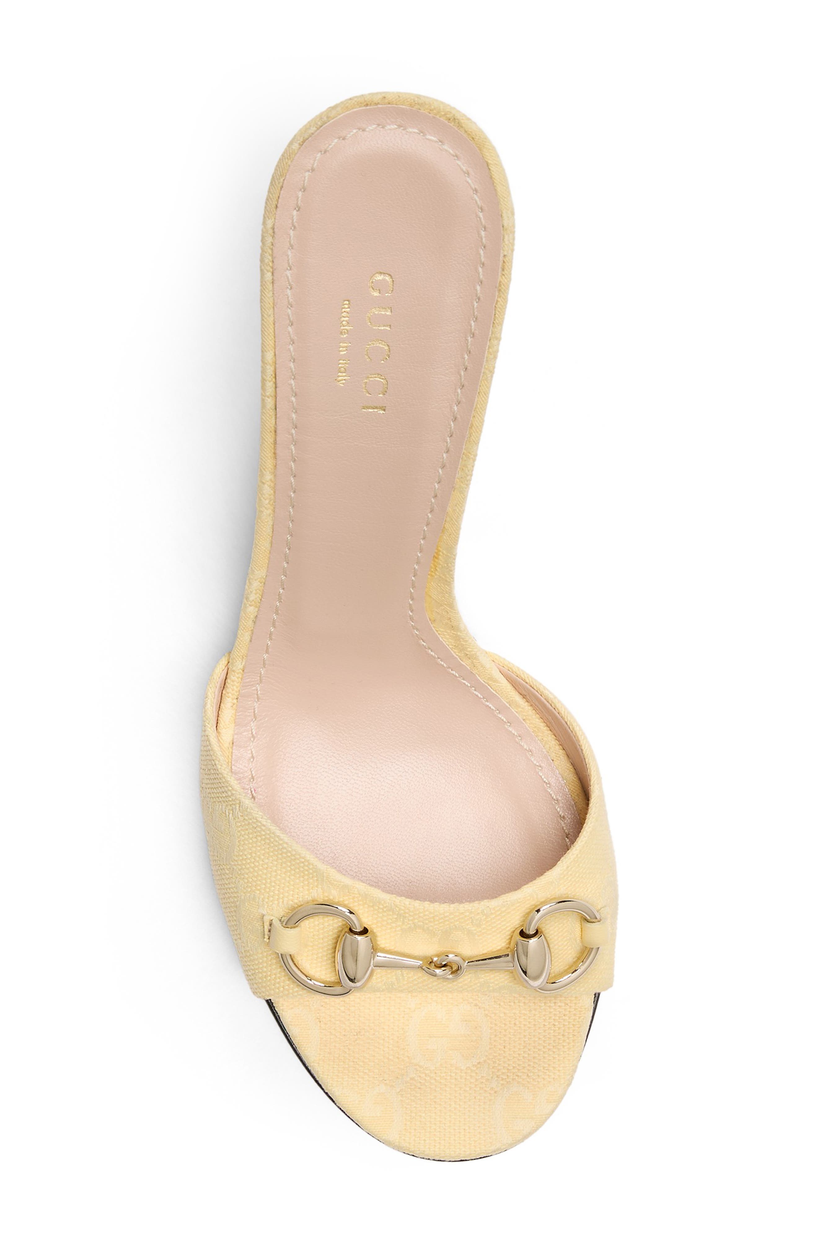 Erin Horsebit Slide Sandal, Alternate, color, YELLOW