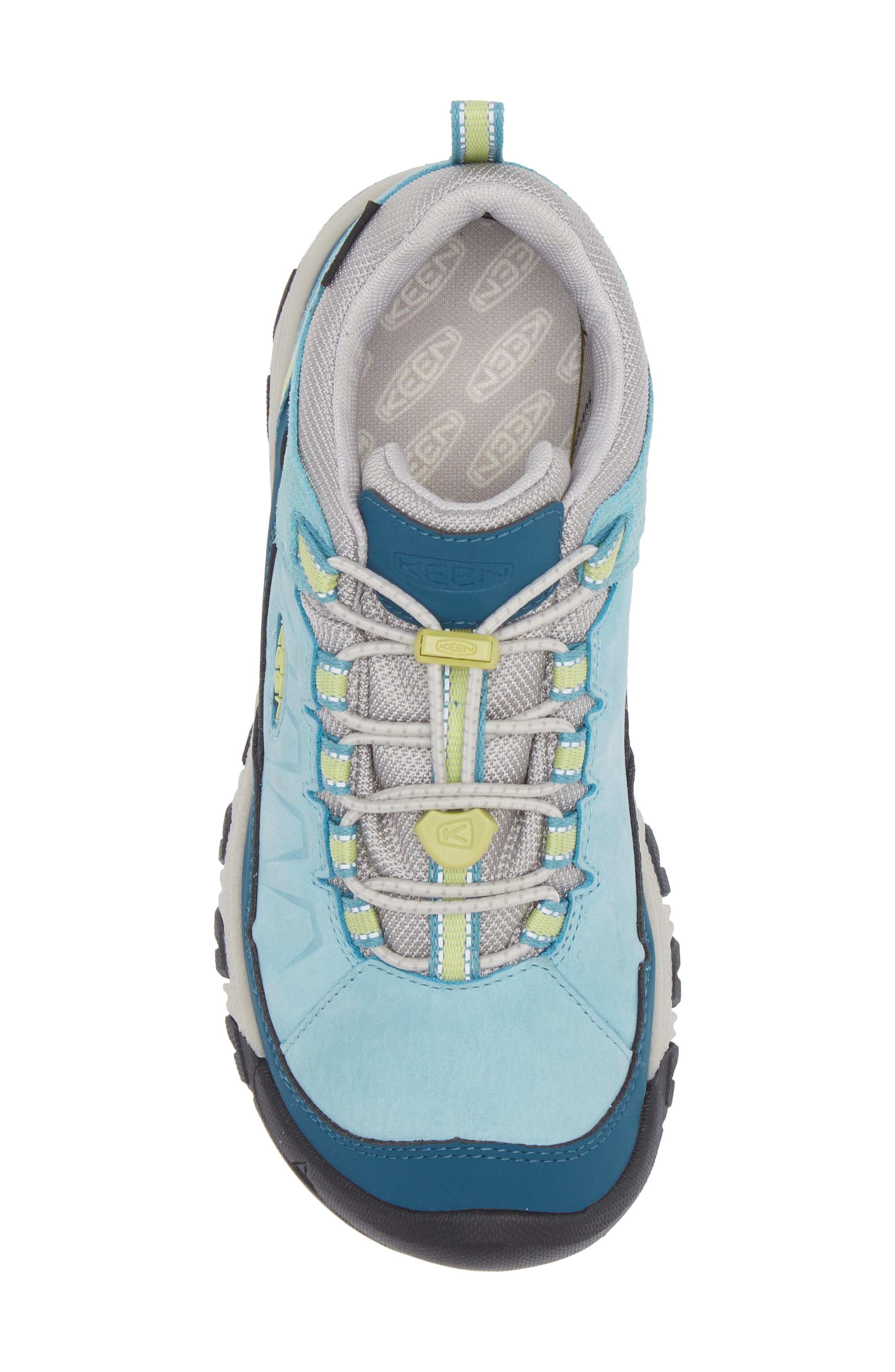 Kids' Targhee IV Waterproof Hiking Shoe, Alternate, color, REEF WATERS/DAIQUIRI GREEN