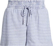 BP. Linen Blend Lace Trim Shorts