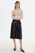 LAMARQUE Lise | Leather Bermuda Short