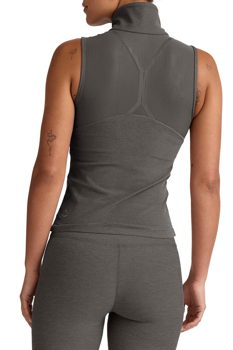 Venice Zip Front Performance Vest, Alternate, color, TRUE GRAY HEATHER