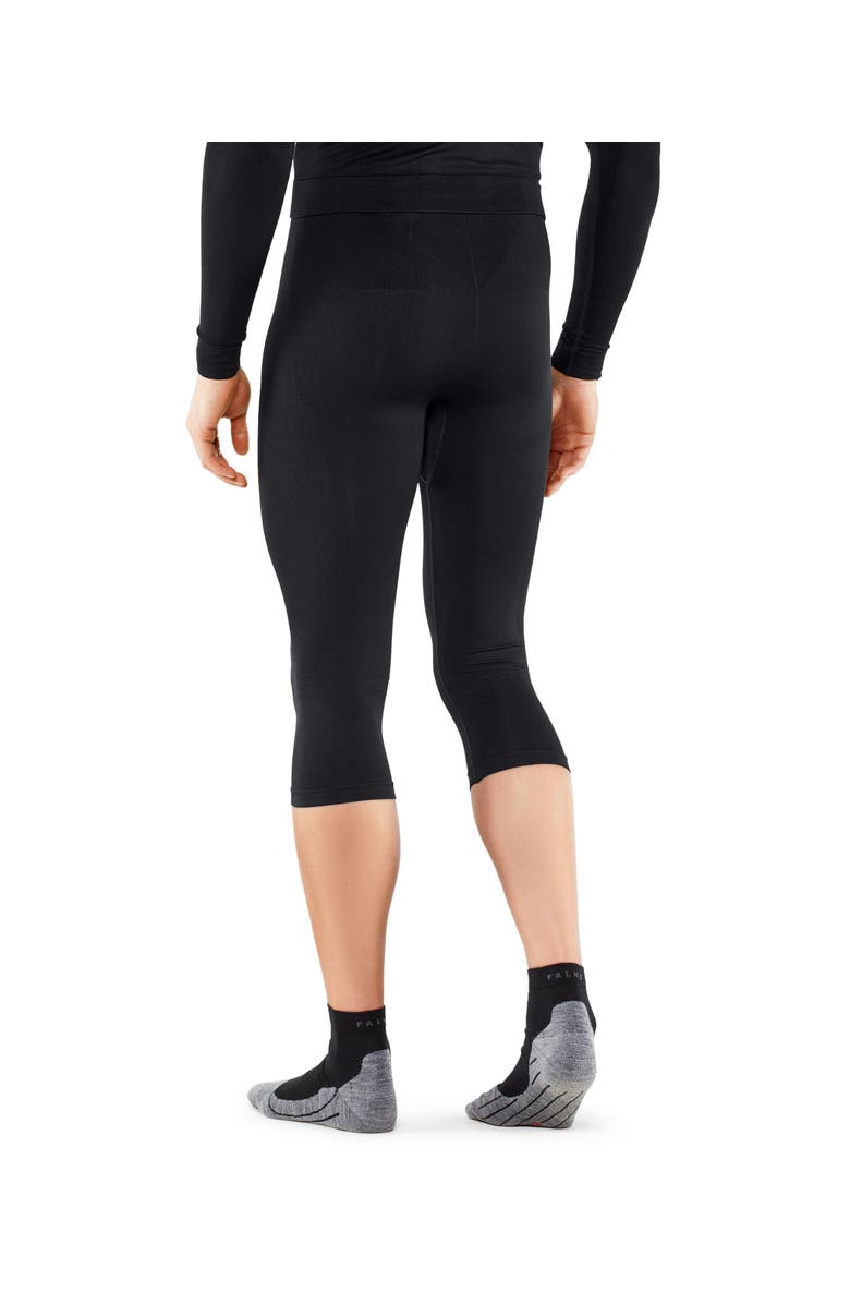 Falke Maximum Warm 3/4 Base Layer Bottom, Alternate, color, Black