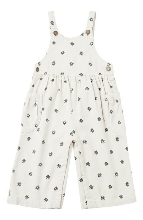 Daisy Cotton Denim Overalls (Baby)